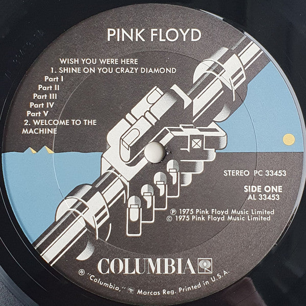 Pink Floyd : Wish You Were Here (LP,Album,Stereo)