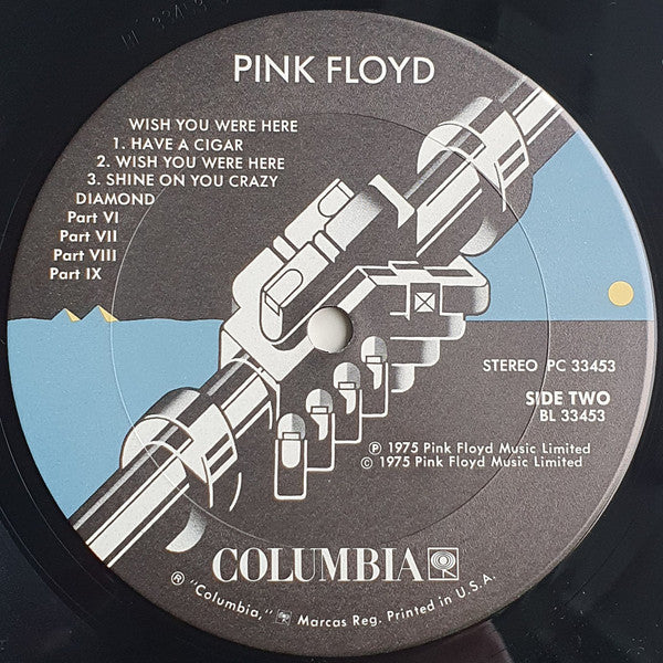 Pink Floyd : Wish You Were Here (LP,Album,Stereo)