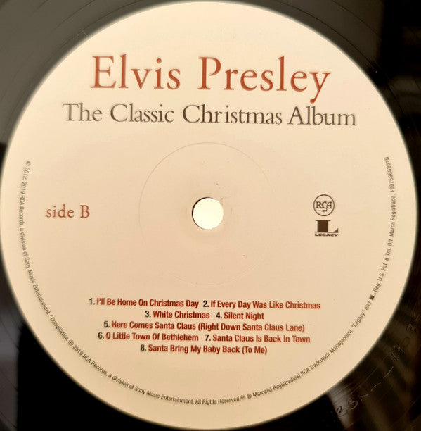 Elvis Presley : The Classic Christmas Album (LP,Compilation,Reissue)