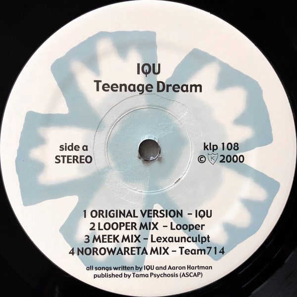 IQU : Teenage Dream (LP,Album)