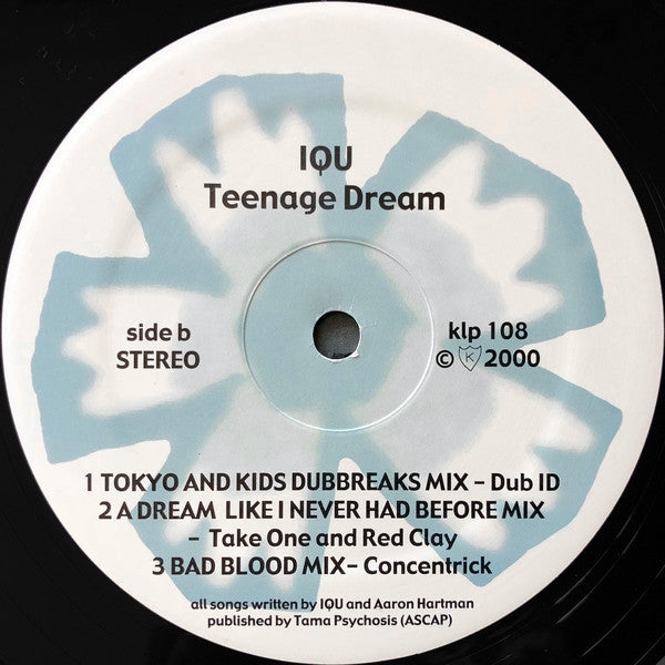 IQU : Teenage Dream (LP,Album)