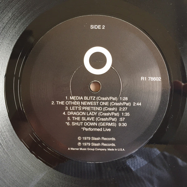 Germs : (GI) (LP,Album,Reissue)
