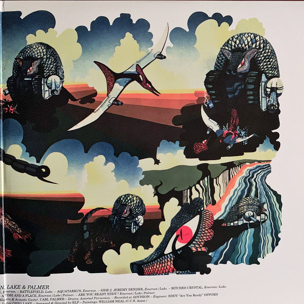 Emerson, Lake & Palmer : Tarkus (Album,Remastered,LP,Limited Edition)