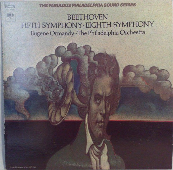 Ludwig Van Beethoven - Eugene Ormandy • Philadelphia Orchestra, The : Fifth Symphony • Eighth Symphony (LP)