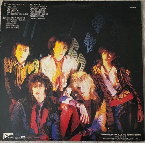 Hanoi Rocks : Self Destruction Blues (LP,Album)
