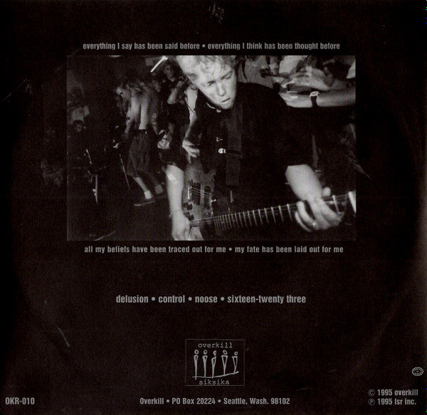 Undertow (2) : Control (7")