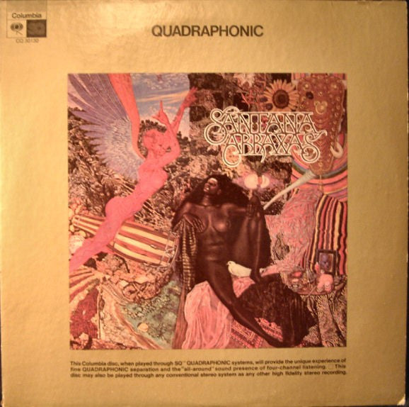 Santana : Abraxas (LP,Album,Reissue,Quadraphonic)