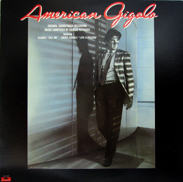 Giorgio Moroder : American Gigolo (Original Soundtrack Recording) (LP,Album)