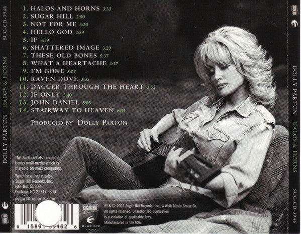 Dolly Parton : Halos & Horns (Album,Enhanced)
