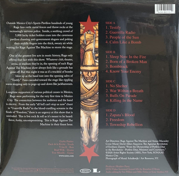 Rage Against The Machine : The Battle Of Mexico City (Album,Reissue)
