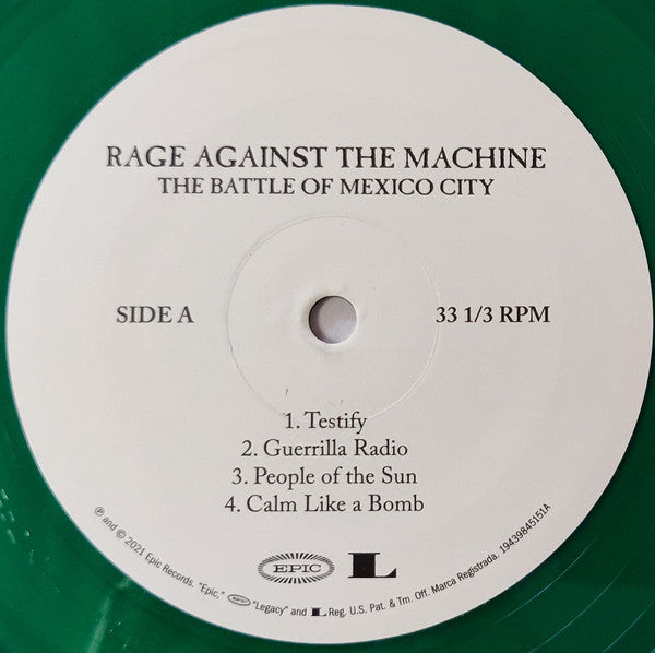 Rage Against The Machine : The Battle Of Mexico City (Album,Reissue)