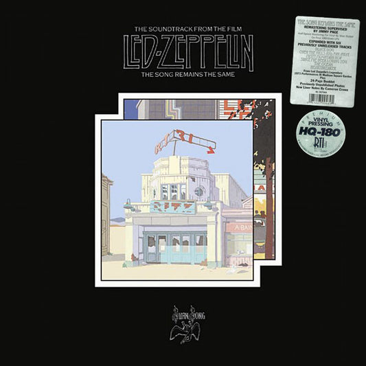 Led Zeppelin : The Soundtrack From The Film The Song Remains The Same (LP,Album,Reissue,Remastered,Stereo)