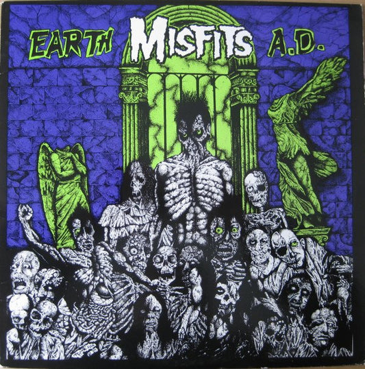 Misfits : Earth A.D. / Wolfs Blood (LP,Repress,Album)