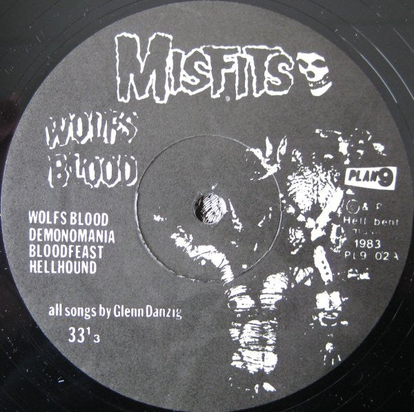 Misfits : Earth A.D. / Wolfs Blood (LP,Repress,Album)