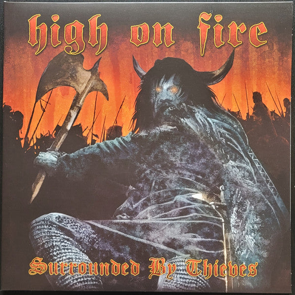 High On Fire : Surrounded By Thieves (LP,45 RPM,Album,Reissue,Repress)