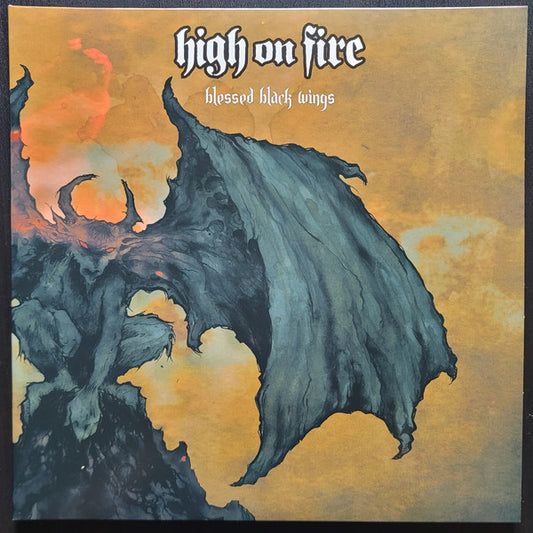 High On Fire : Blessed Black Wings (LP,Album,Reissue,Repress)