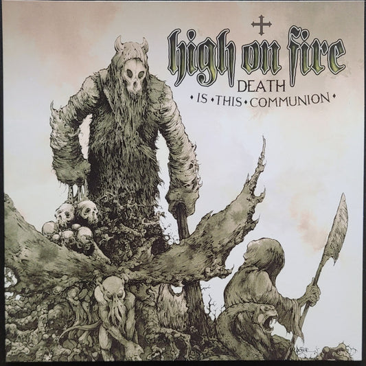 High On Fire : Death Is This Communion (LP,Album,Reissue,Repress)