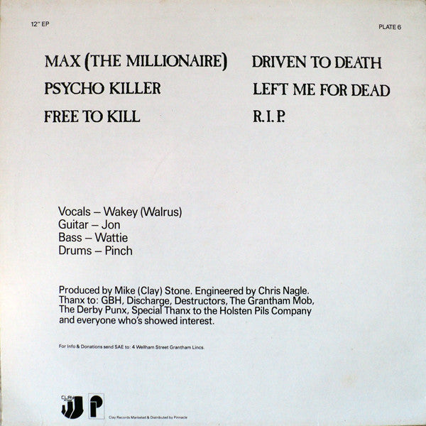 English Dogs : Mad Punx & English Dogs (12",EP,45 RPM)