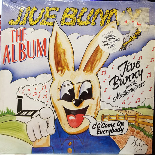 Jive Bunny And The Mastermixers : The Album (C'C'Come On Everybody) (LP,Album,Mixed)