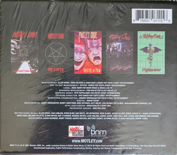 Mötley Crüe : 40 Years (40th Anniversary Cassette Boxset) (Compilation,Limited Edition)