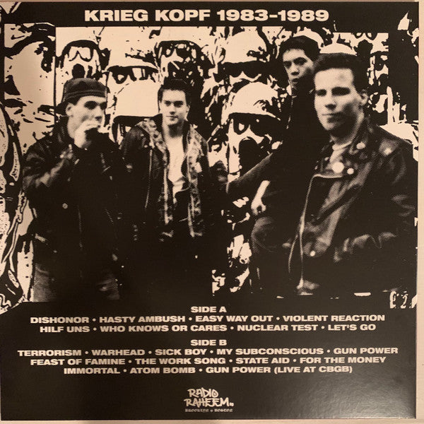 Krieg Kopf : War On Terrorism (LP,Compilation)