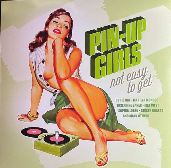 Various : Pin-Up Girls - Not Easy To Get (LP,Compilation)