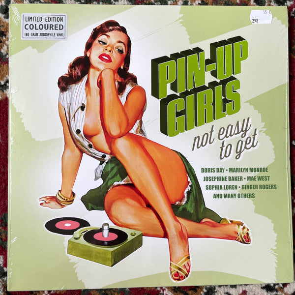 Various : Pin-Up Girls - Not Easy To Get (LP,Compilation)