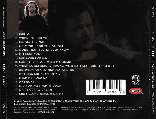 Travis Tritt : The Lovin' Side (Compilation,Remastered)