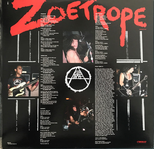 Zoetrope : A Life Of Crime (LP,Album)
