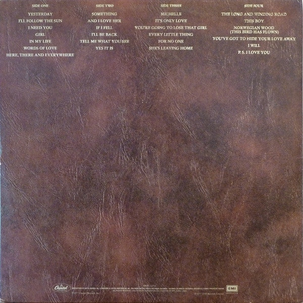 Beatles, The : Love Songs (LP,Compilation,Stereo)