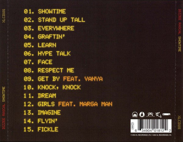 Dizzee Rascal : Showtime (Album)