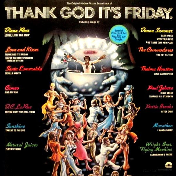 Various : Thank God It's Friday (The Original Motion Picture Soundtrack) (LP,Album)