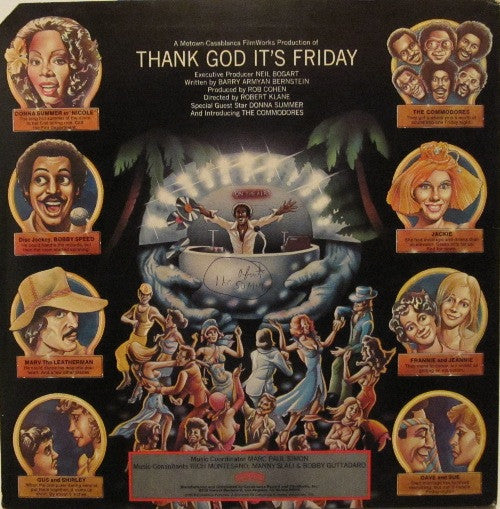 Various : Thank God It's Friday (The Original Motion Picture Soundtrack) (LP,Album)