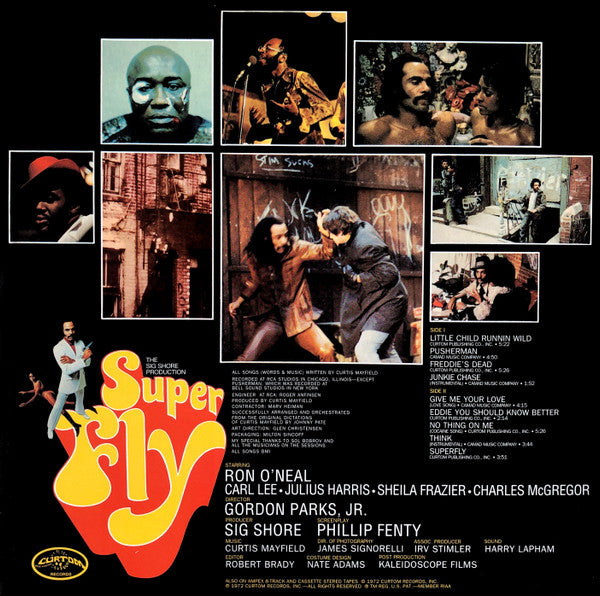 Curtis Mayfield : Super Fly (LP,Album,Stereo,Reissue,Limited Edition)