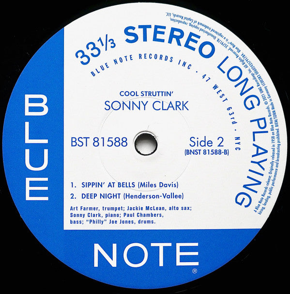 Sonny Clark : Cool Struttin' (LP,Album,Reissue,Stereo)