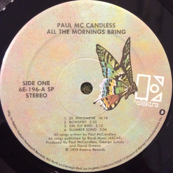 Paul McCandless : All The Mornings Bring (LP,Album)