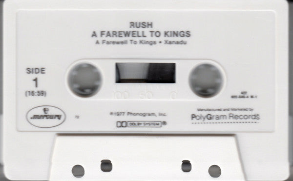 Rush : A Farewell To Kings (Album,Reissue)