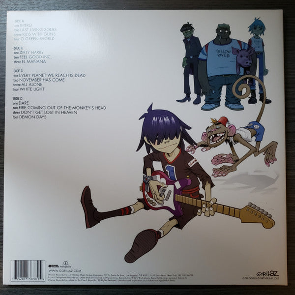 Gorillaz : Demon Days (LP,Album,Reissue,Remastered,Repress)