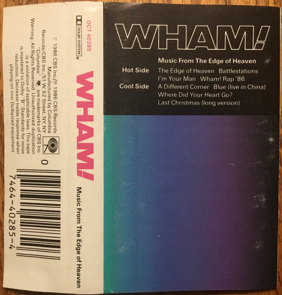 Wham! : Music From The Edge Of Heaven (Album)