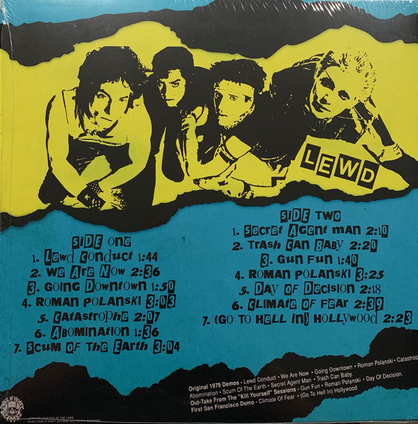 Lewd, The : Demo-nstrations (LP,Compilation)