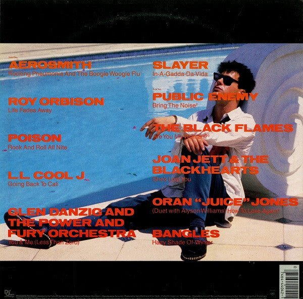 Various : Less Than Zero (Original Motion Picture Soundtrack) (LP,Compilation)