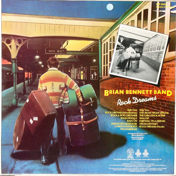 Brian Bennett Band : Rock Dreams (LP,Album)