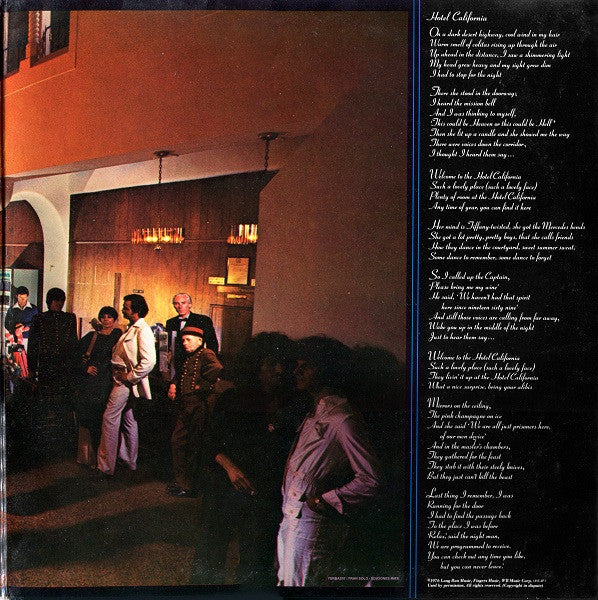 Eagles : Hotel California (LP,Album,Stereo)