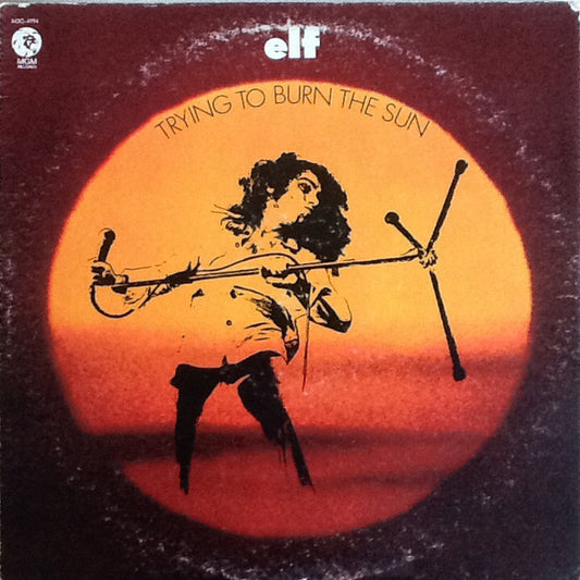 ELF (3) : Trying To Burn The Sun (LP,Album)