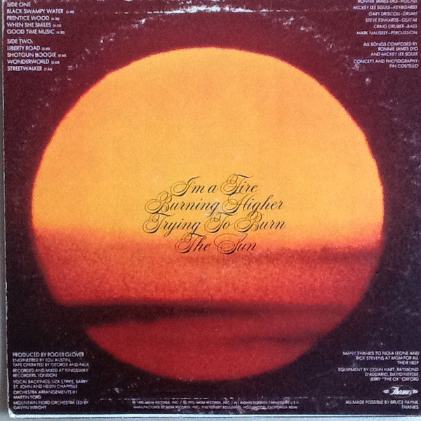 ELF (3) : Trying To Burn The Sun (LP,Album)