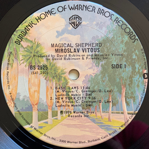 Miroslav Vitous : Magical Shepherd (LP,Album,Stereo)