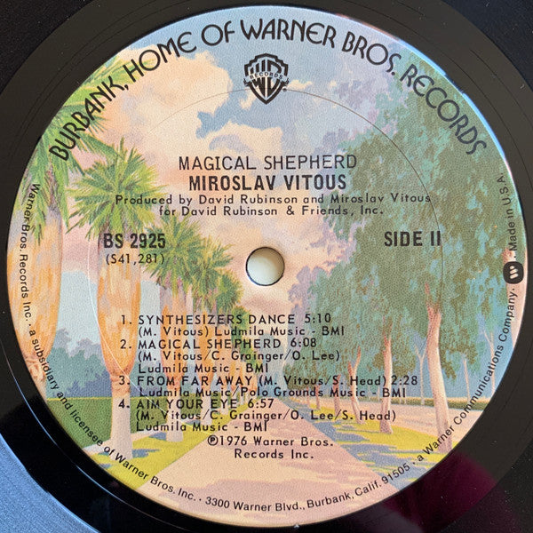 Miroslav Vitous : Magical Shepherd (LP,Album,Stereo)