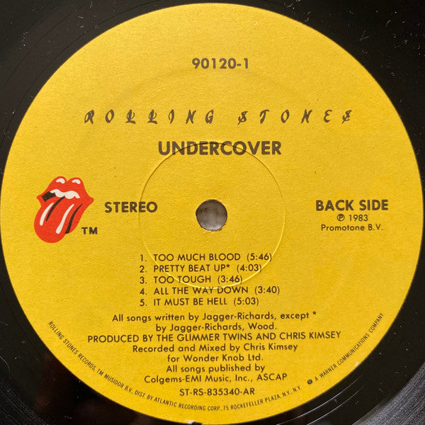 Rolling Stones, The : Undercover (LP,Album)