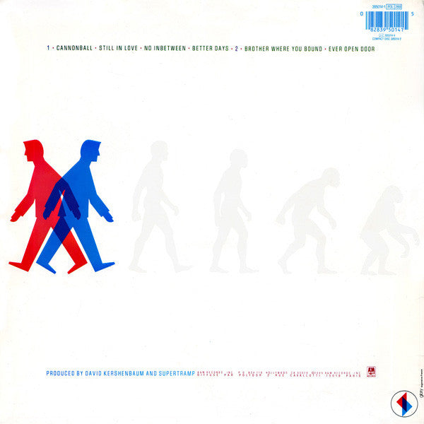 Supertramp : Brother Where You Bound (LP,Album)