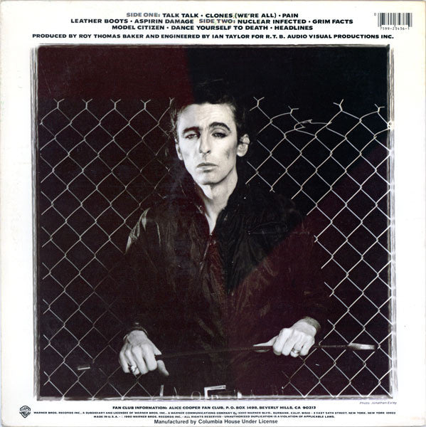 Alice Cooper (2) : Flush The Fashion (LP,Album,Club Edition)